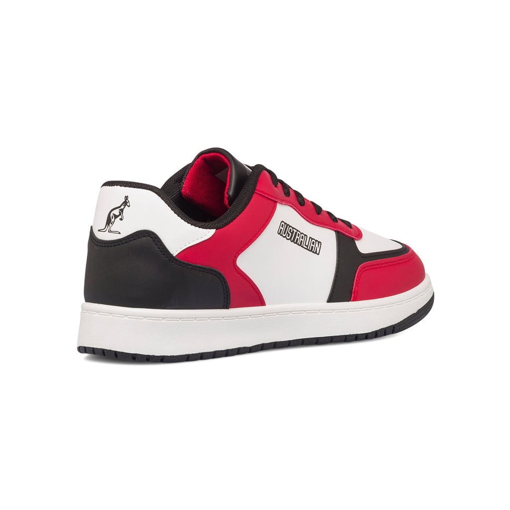 Sneakers bianche, rosse e nere da uomo Australian