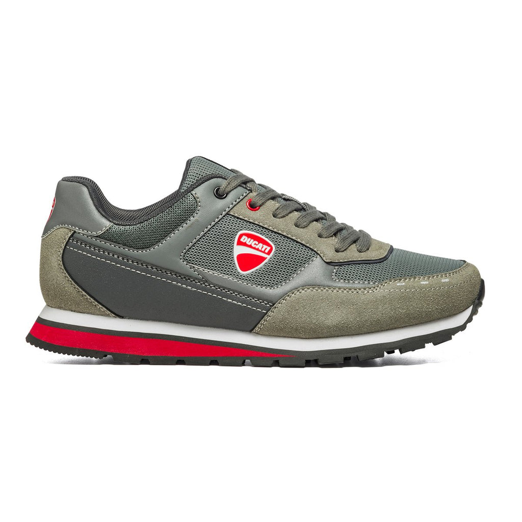 Scarpe da running grigie con dettagli rossi Ducati Arsene