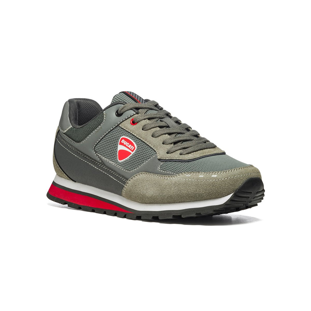 Scarpe da running grigie con dettagli rossi Ducati Arsene