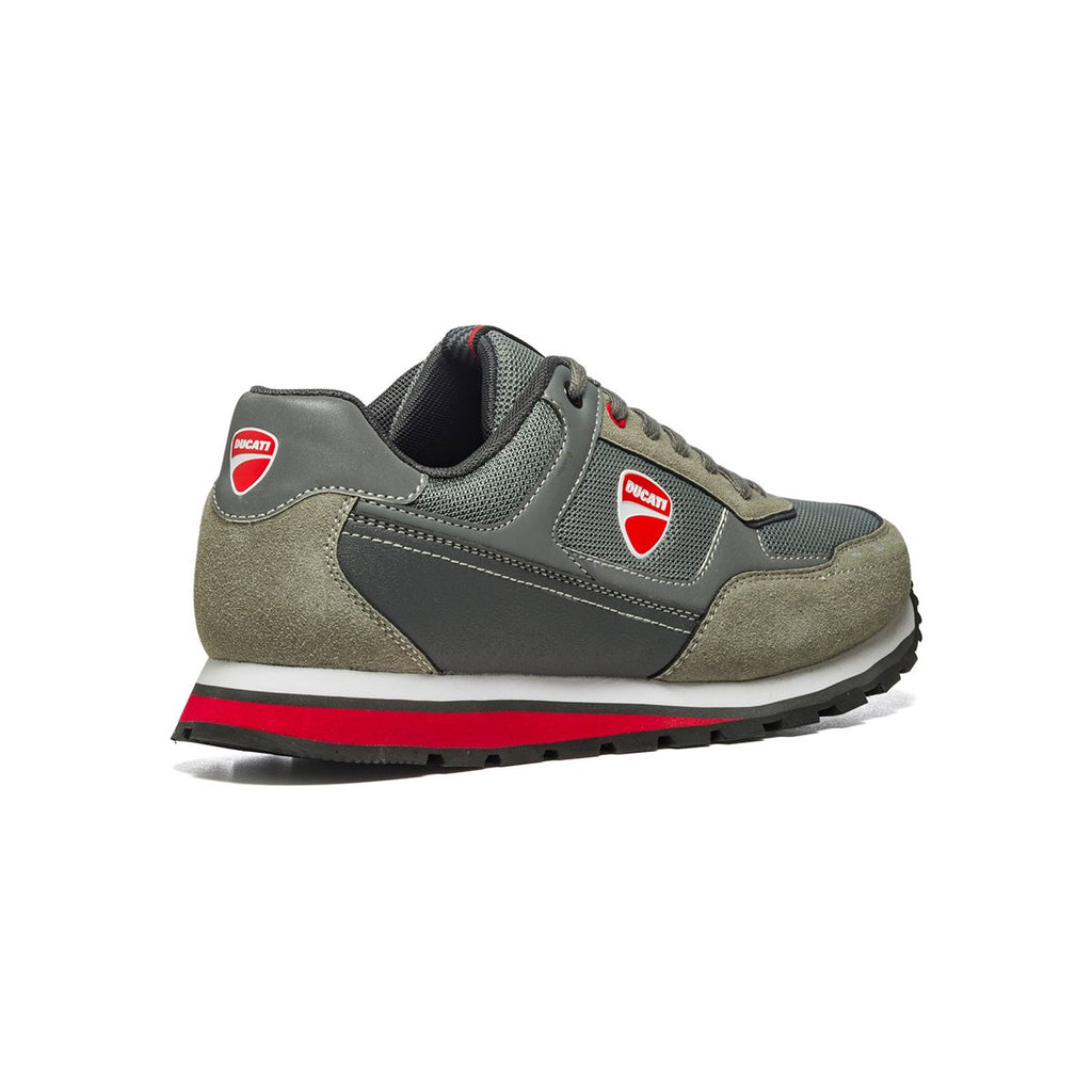 Scarpe da running grigie con dettagli rossi Ducati Arsene
