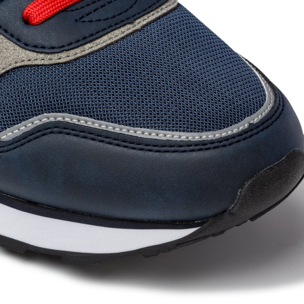 Sneakers blu navy con logo laterale Ducati Torretta