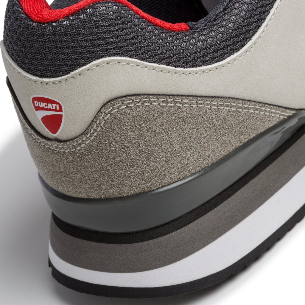 Sneakers bianche con logo laterale Ducati Torretta