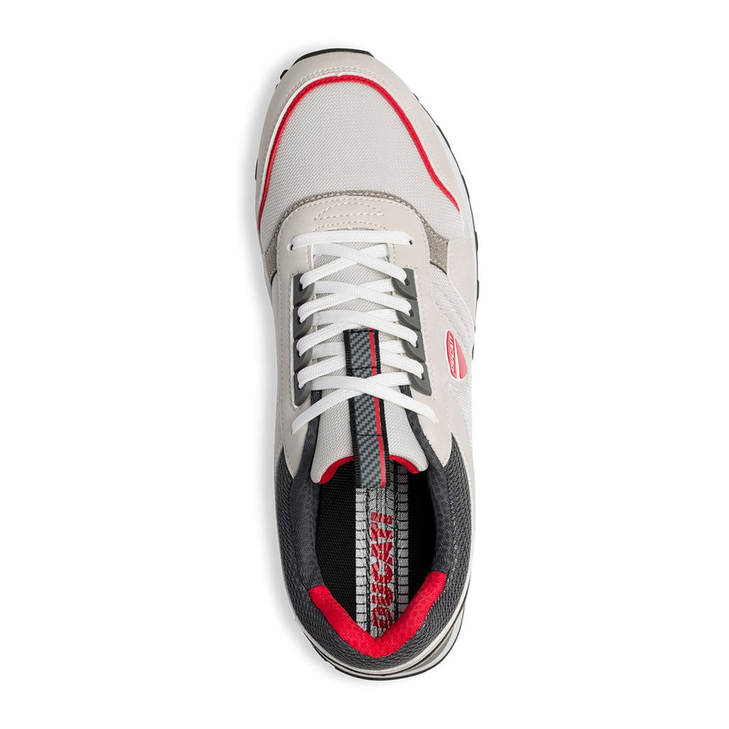 Sneakers bianche con logo laterale Ducati Torretta