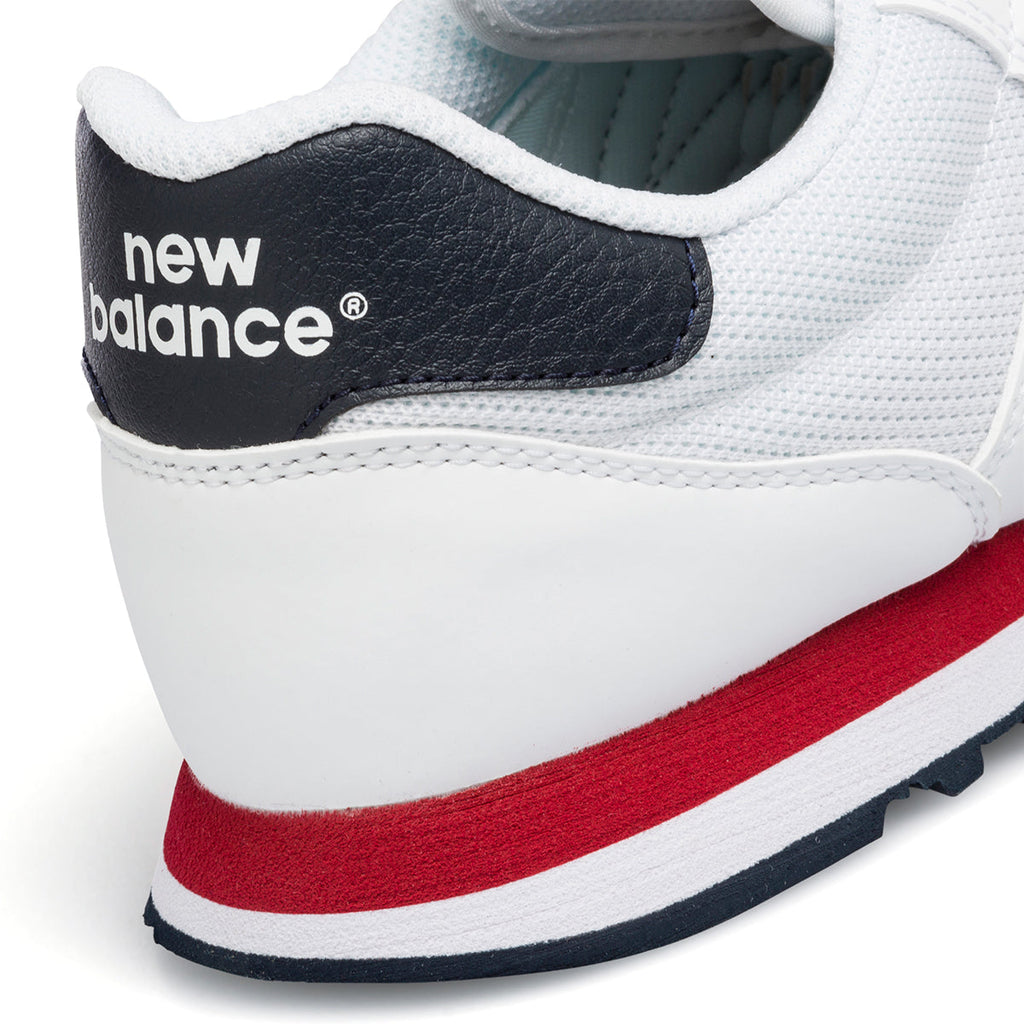 Scarpe sportive bianche da uomo con logo laterale New Balance 500