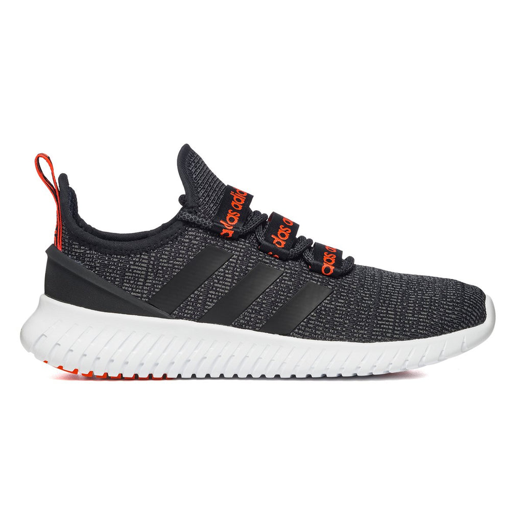 Scarpe da running nere in tessuto mesh con strisce laterali adidas Kaptir