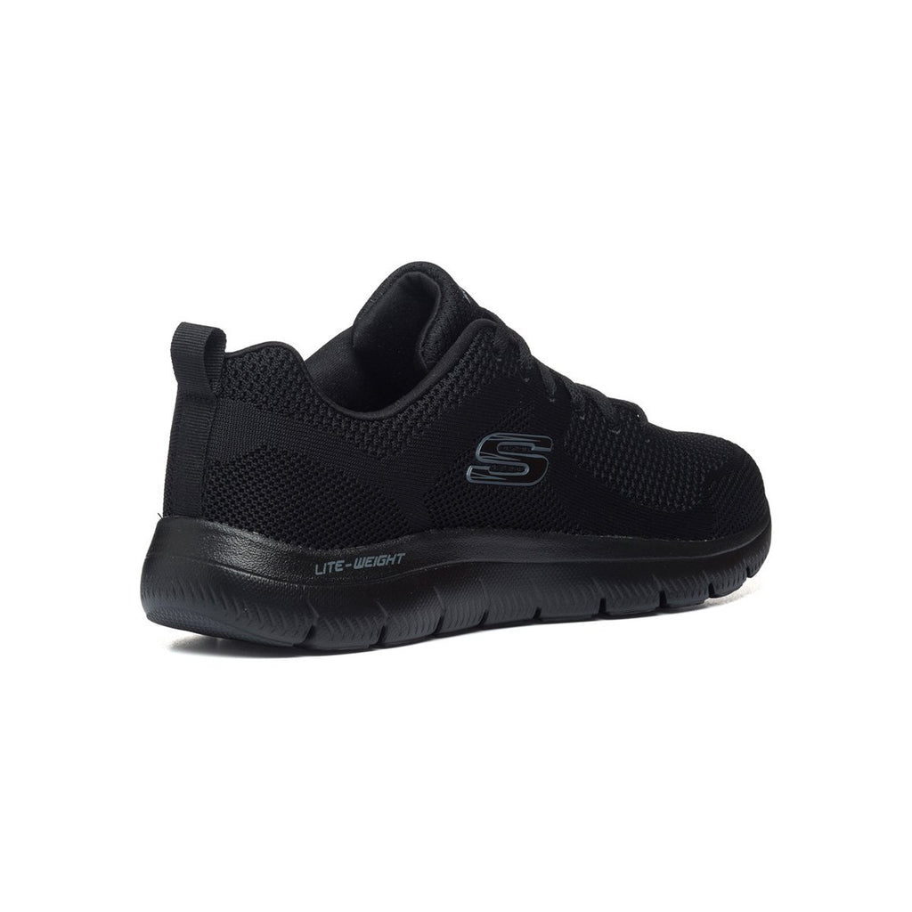 Scarpe da running nere con sottopiede Memory Foam e intersuola Lite-Weight Skechers Summits Brisbane
