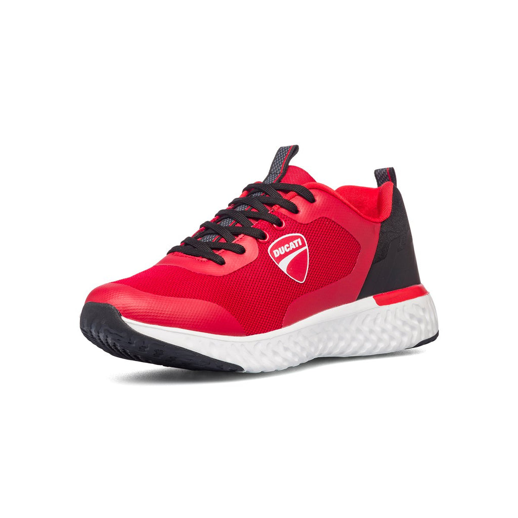 Sneakers rosse con logo laterale Ducati Biondetti