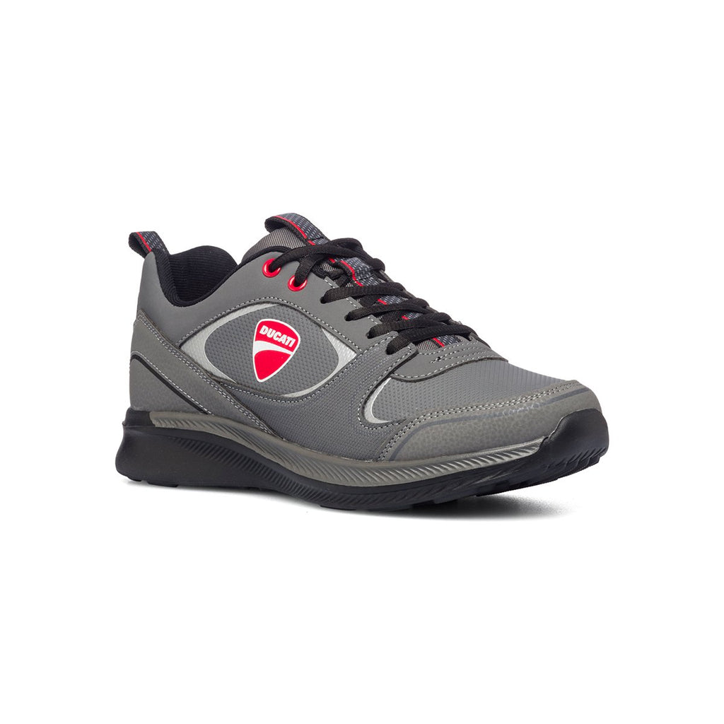 Sneakers grigie con logo laterale Ducati Correntaio