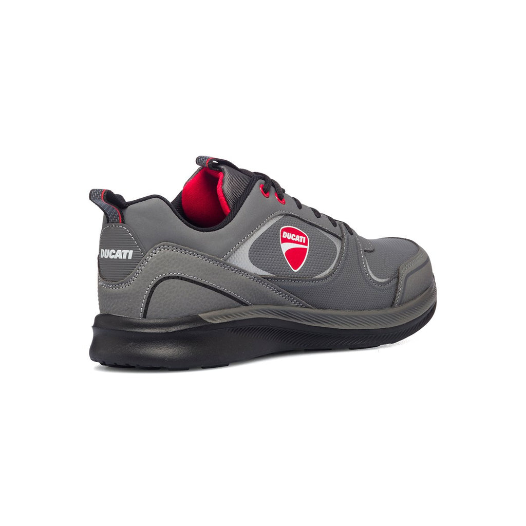 Sneakers grigie con logo laterale Ducati Correntaio