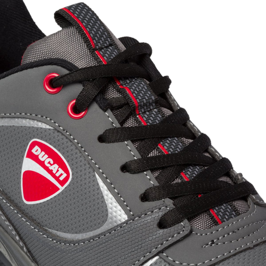 Sneakers grigie con logo laterale Ducati Correntaio