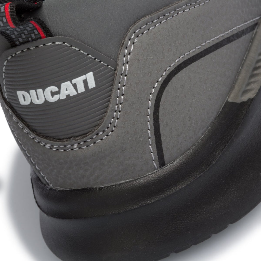 Sneakers grigie con logo laterale Ducati Correntaio