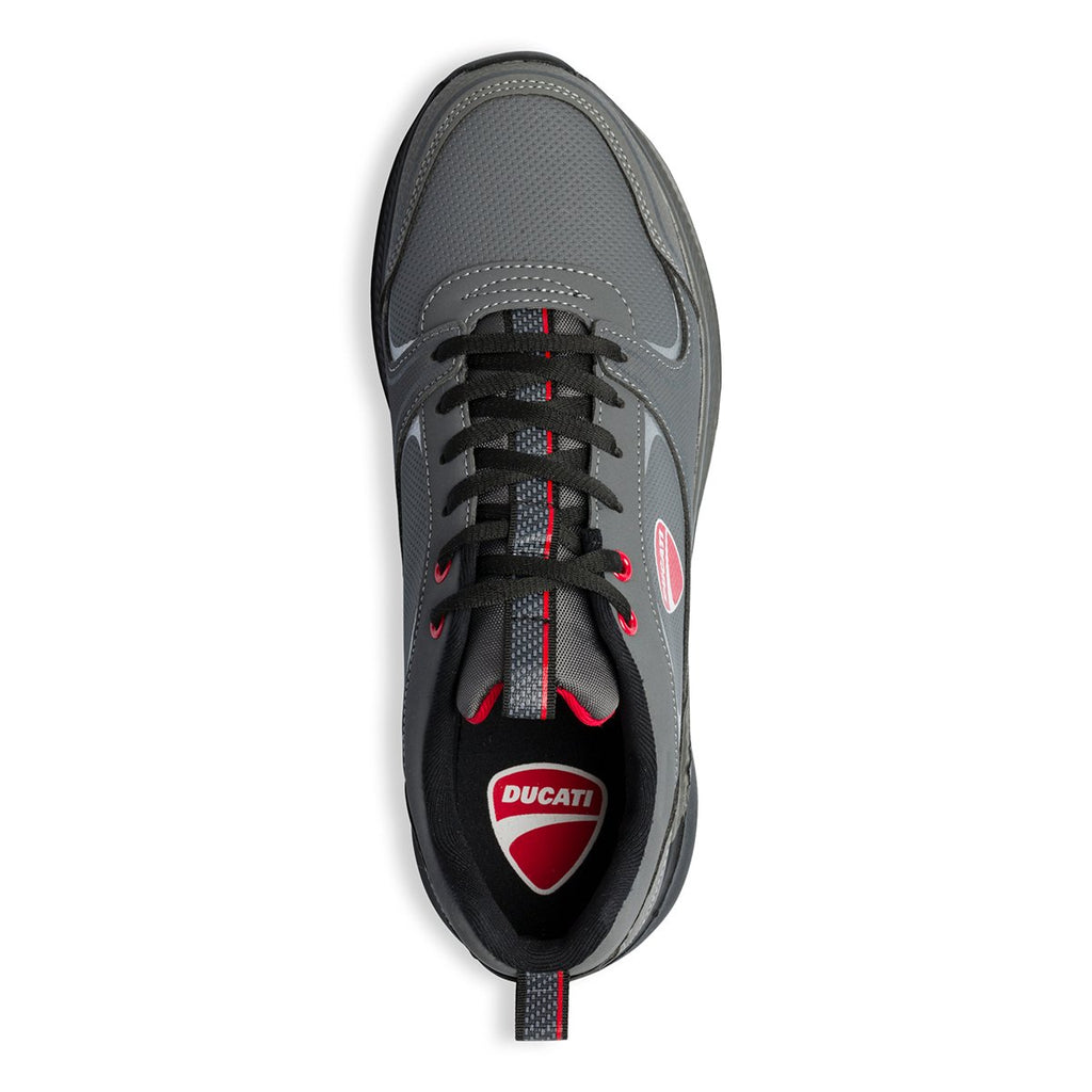 Sneakers grigie con logo laterale Ducati Correntaio