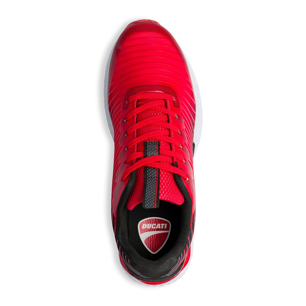 Sneakers rosse con logo laterale Ducati Fuji