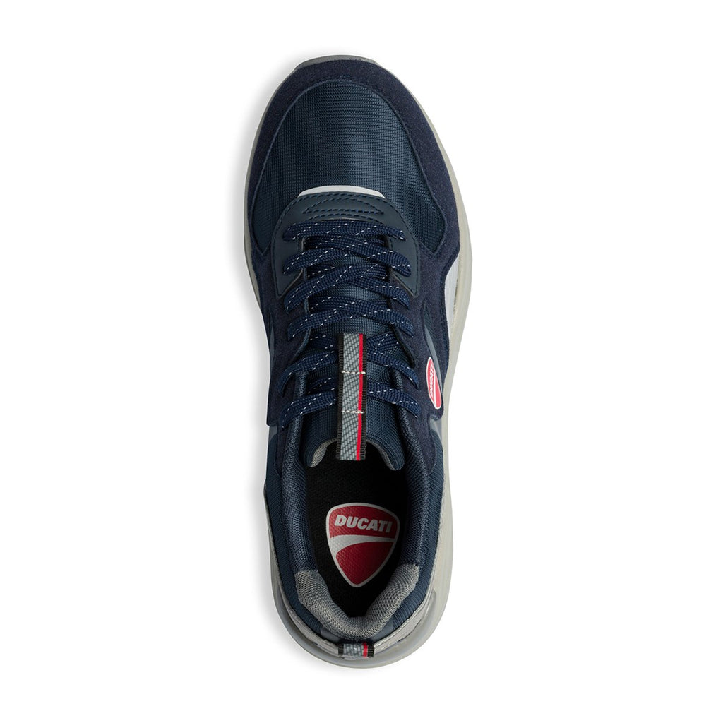 Sneakers blu navy con logo laterale Ducati Buriram