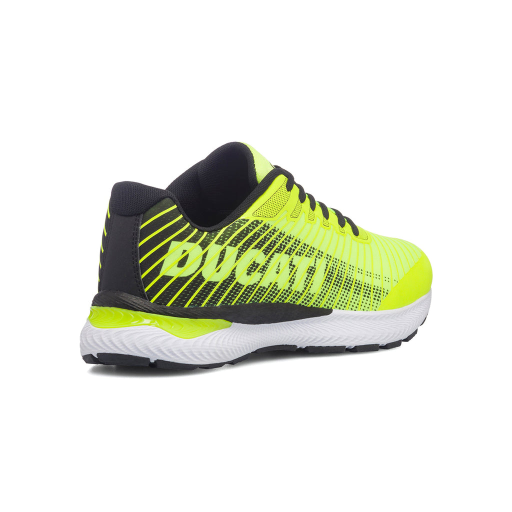 Sneakers giallo fluo da uomo con logo laterale Ducati Balderico 2