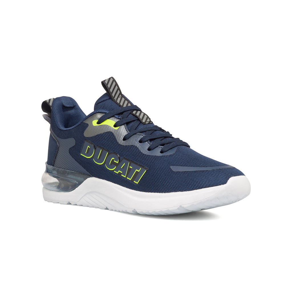 Sneakers blu da uomo con suola ad aria Ducati Frontera 2