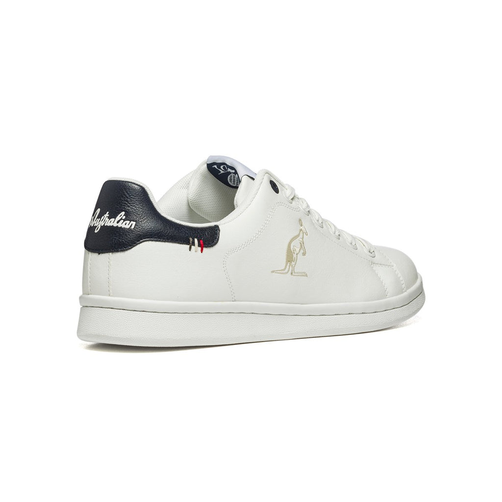 Sneakers bianche con logo laterale Australian Court Tennis