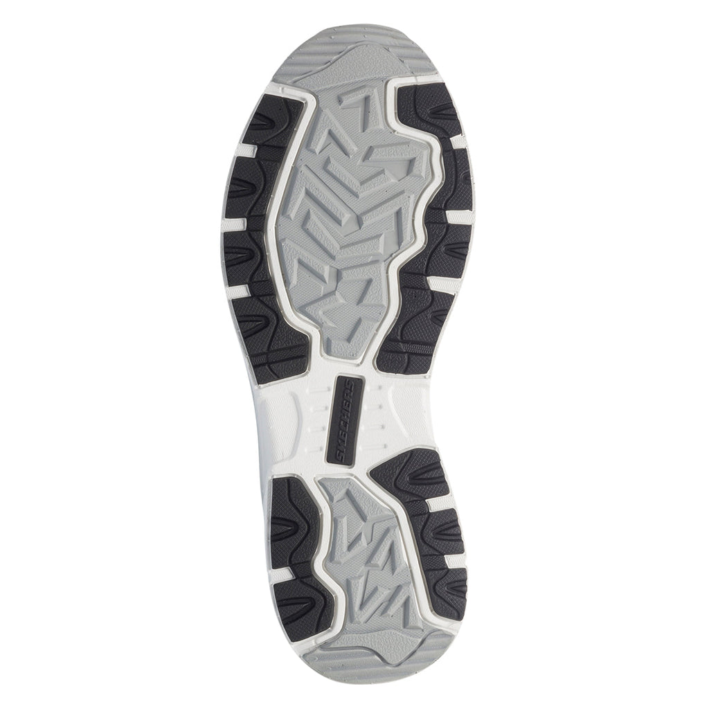 Scarpe da ginnastica bianche da uomo con soletta Memory Foam Skechers Oak Canyon