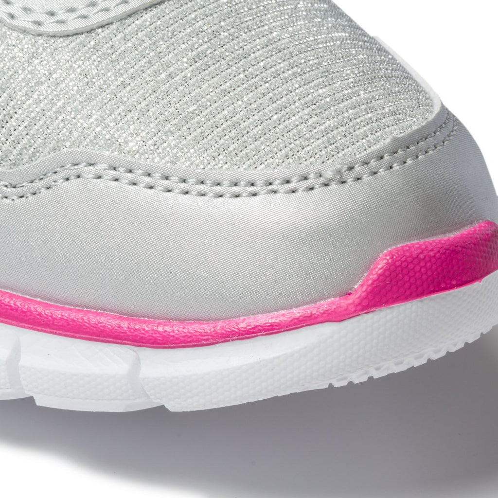 Sneakers argento e fucsia con logo laterale Australian Running Mesh