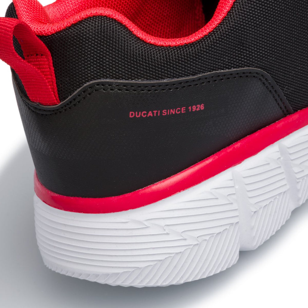 Sneakers nere con logo laterale Ducati Bertoldo