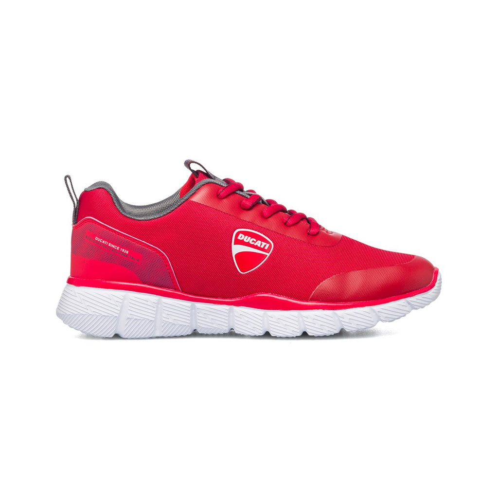 Sneakers rosse con logo laterale Ducati Bertoldo