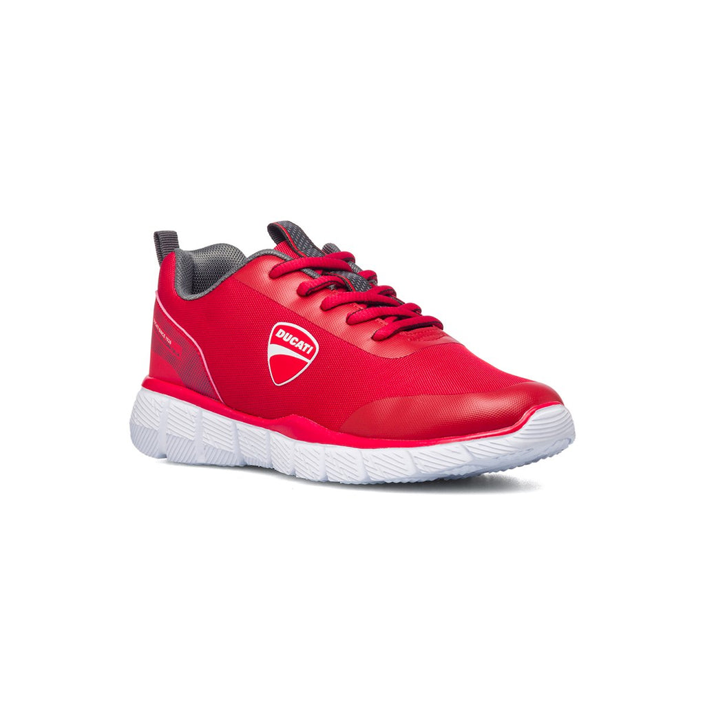 Sneakers rosse con logo laterale Ducati Bertoldo