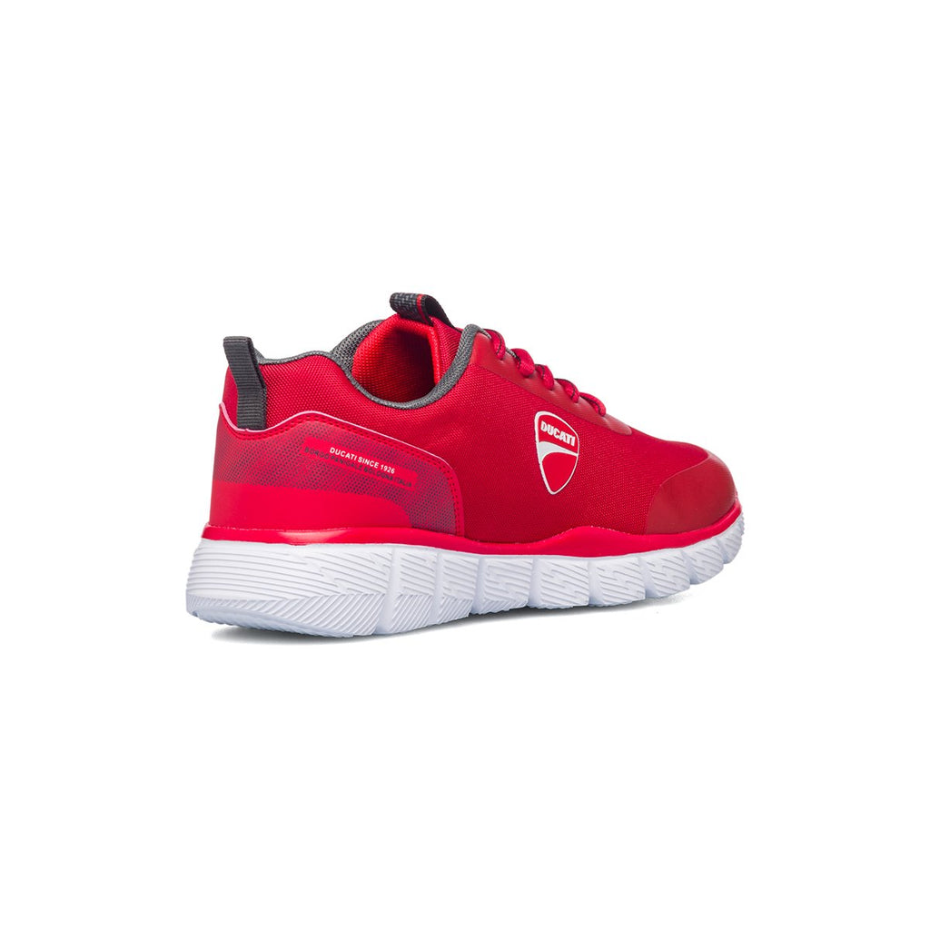 Sneakers rosse con logo laterale Ducati Bertoldo