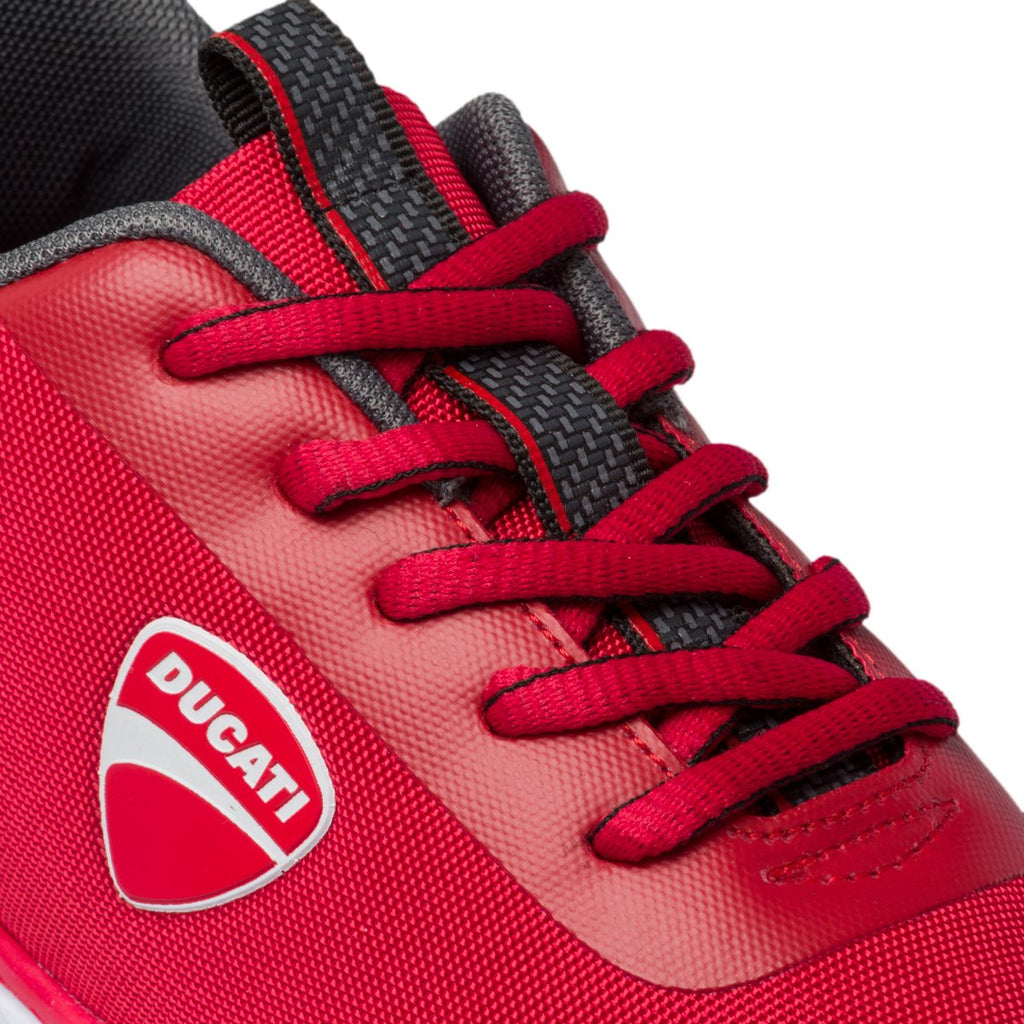 Sneakers rosse con logo laterale Ducati Bertoldo