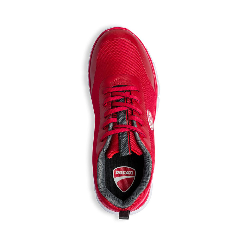 Sneakers rosse con logo laterale Ducati Bertoldo