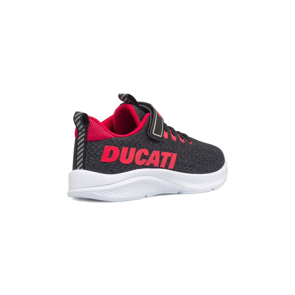 Scarpe sportive nere da bambino in mesh Ducati Frontera 2 PS