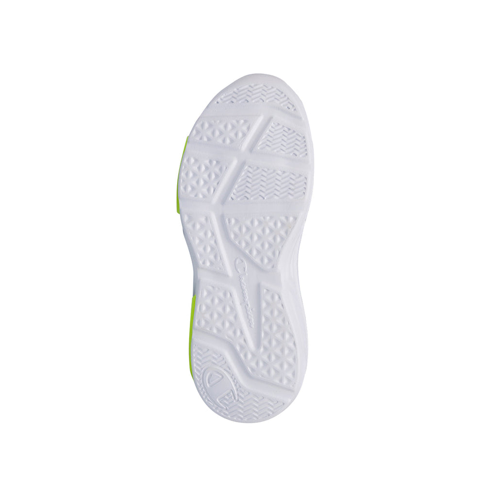 Scarpe da ginnastica blu da bambino con luci nella suola Champion Wave B PS