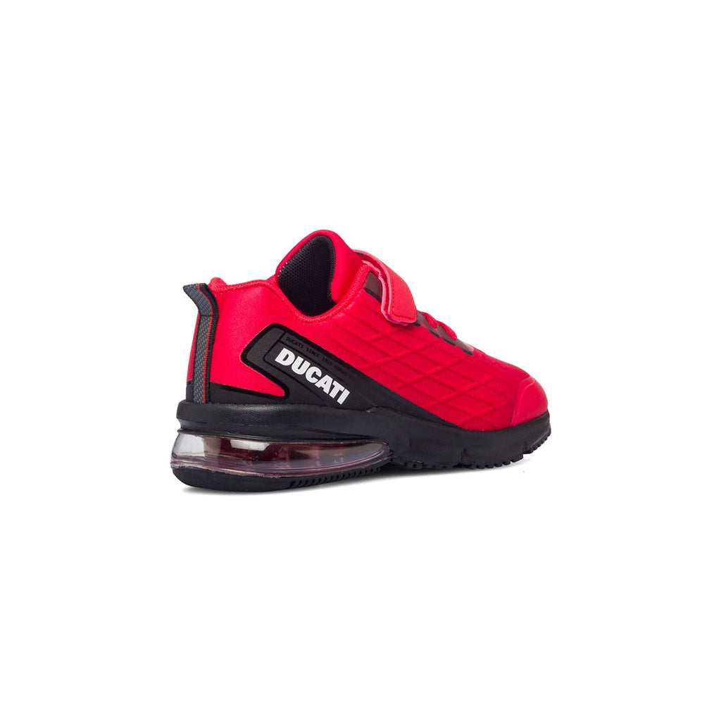 Sneakers rosse con suola ad aria Ducati Modena