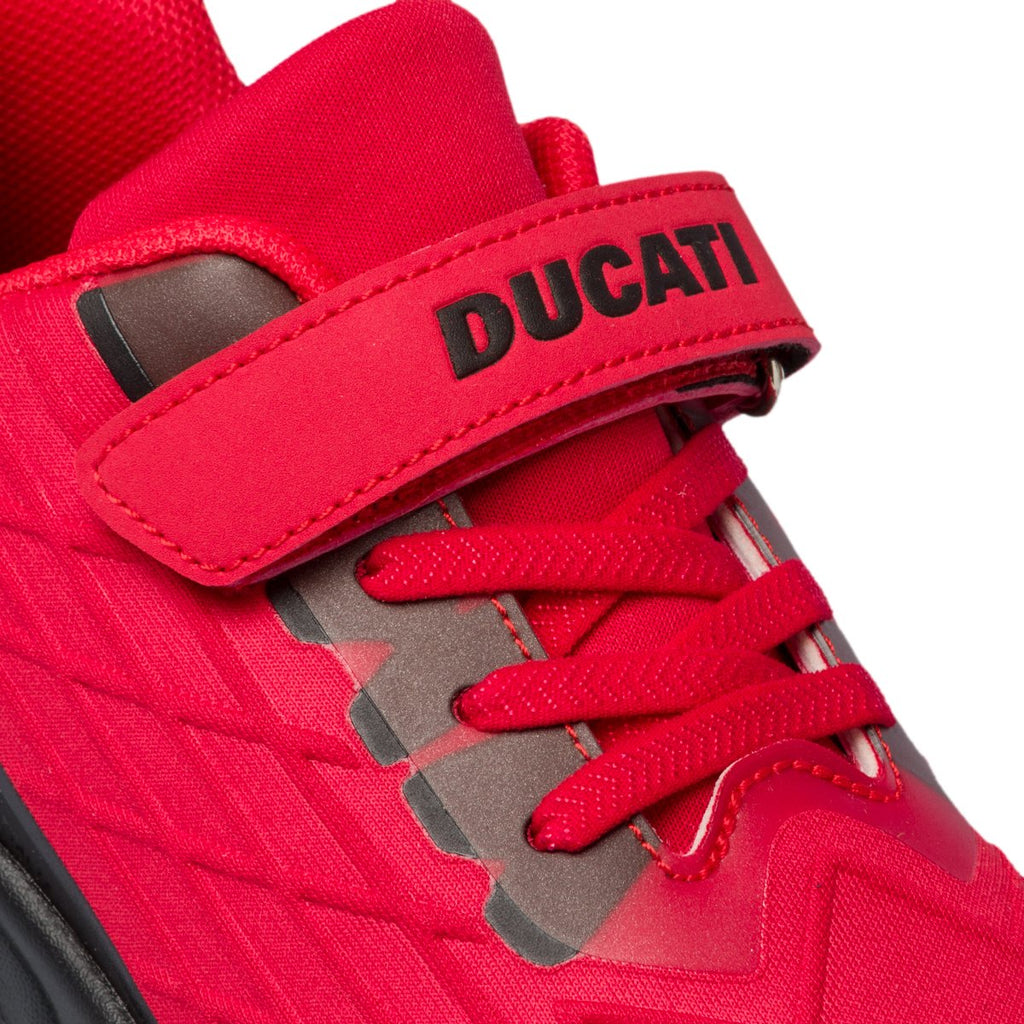 Sneakers rosse con suola ad aria Ducati Modena