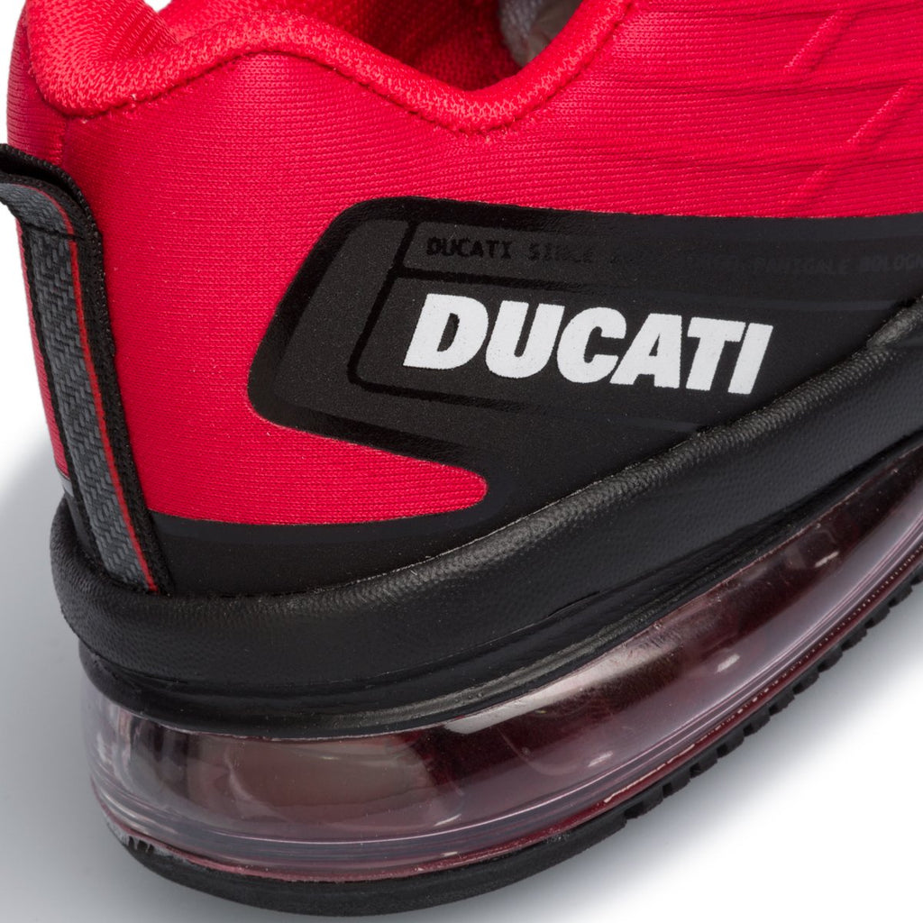 Sneakers rosse con suola ad aria Ducati Modena