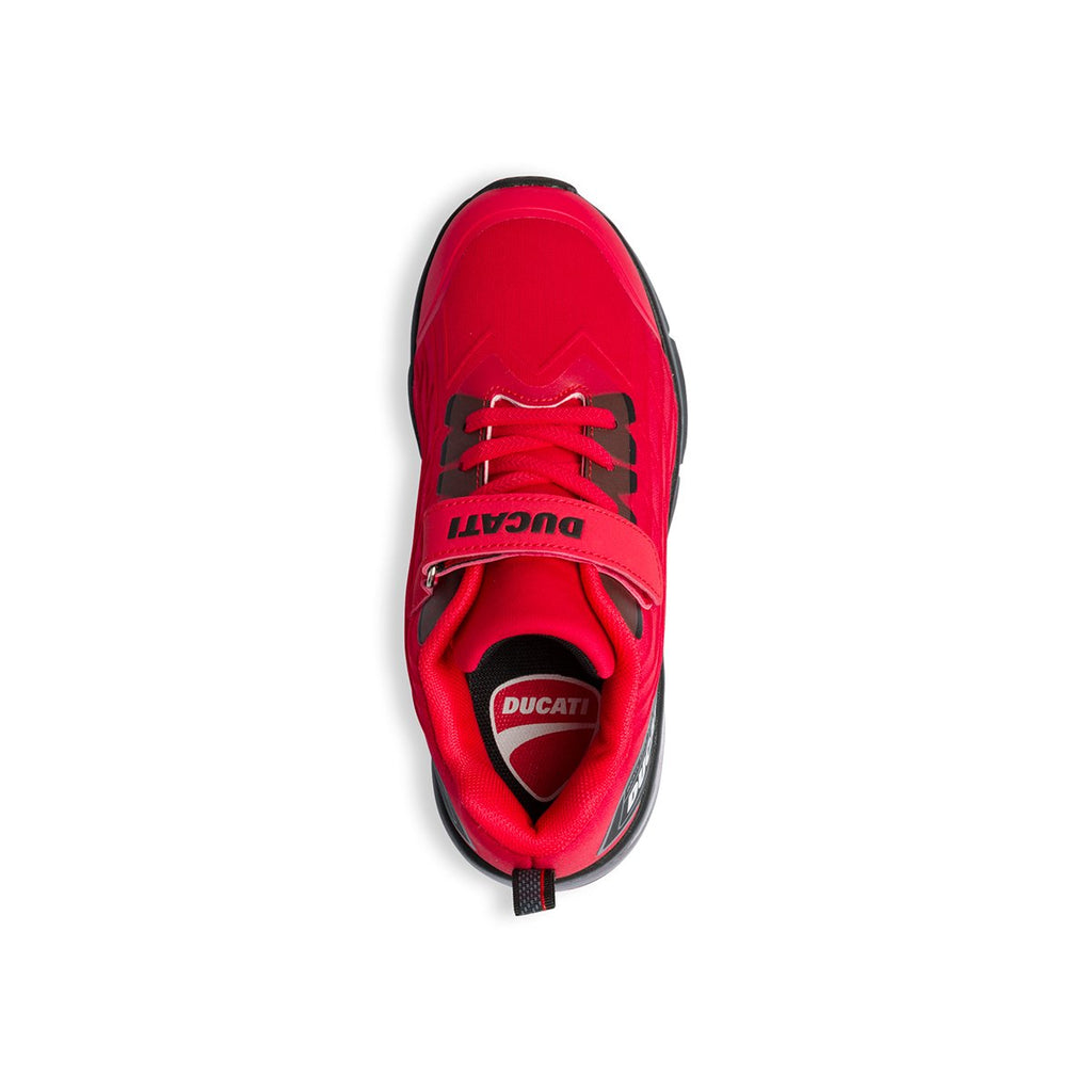 Sneakers rosse con suola ad aria Ducati Modena