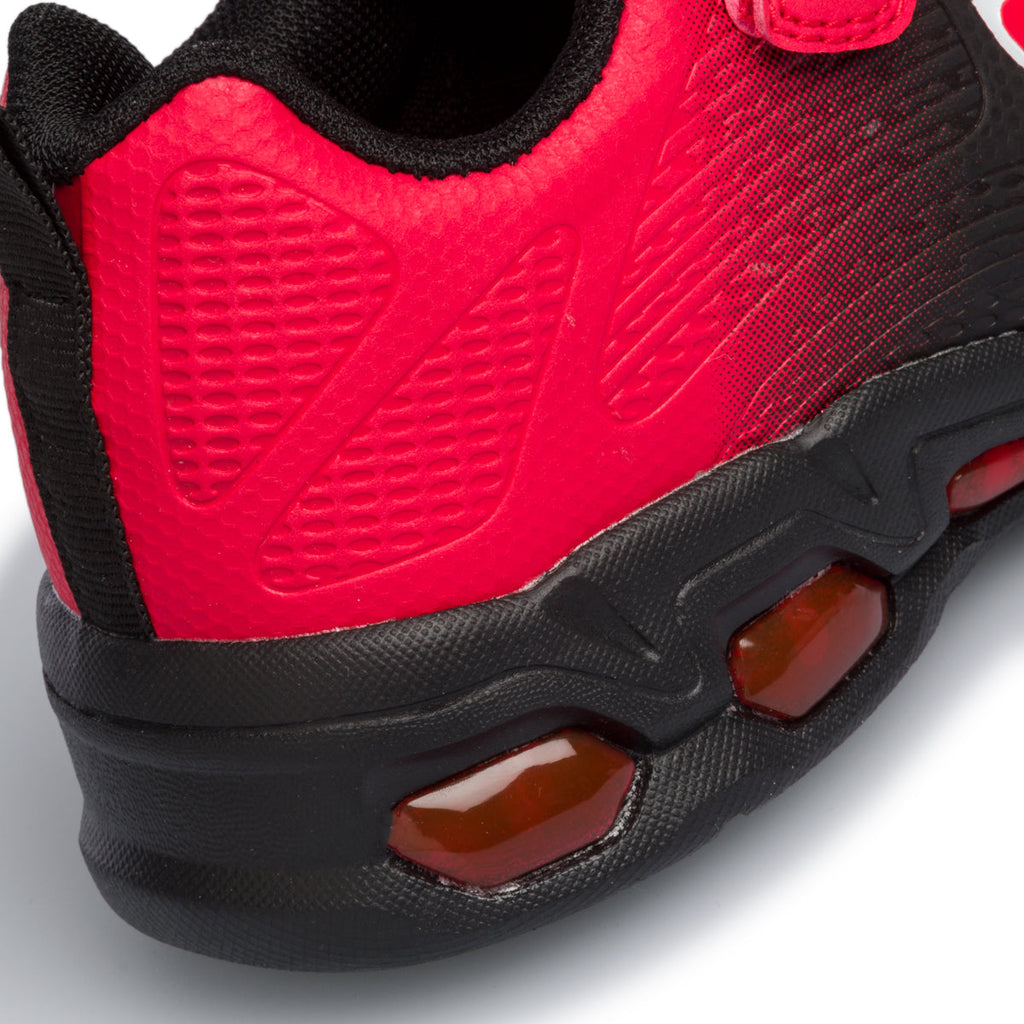 Sneakers rosse e nere con luci sulla suola Ducati Centauro