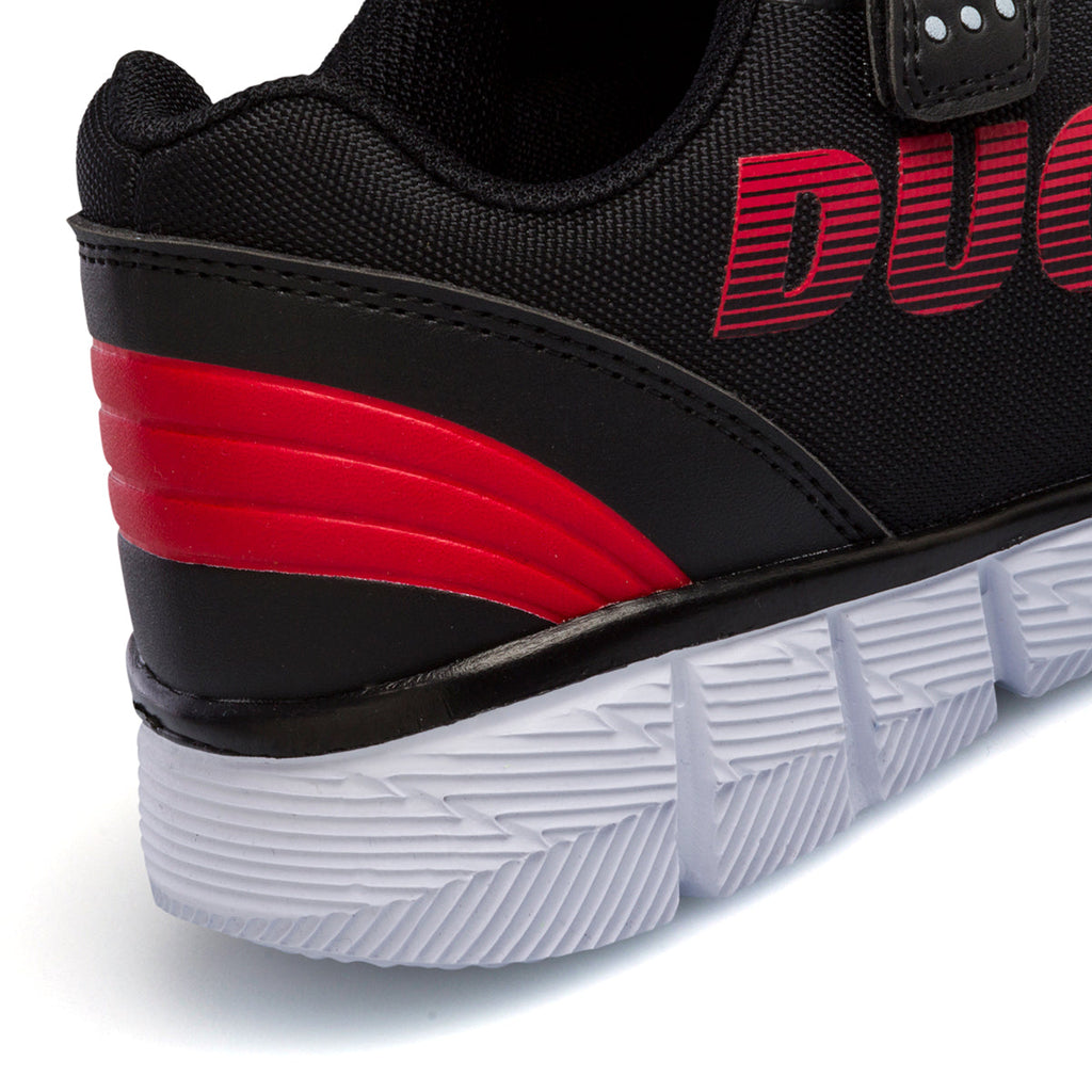 Scarpe sportive nere da bambino con logo a contrasto Ducati Backfire 3 PS