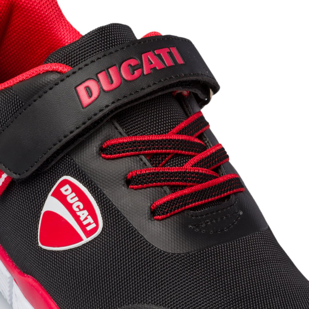 Sneakers nere con logo laterale Ducati Bertoldo