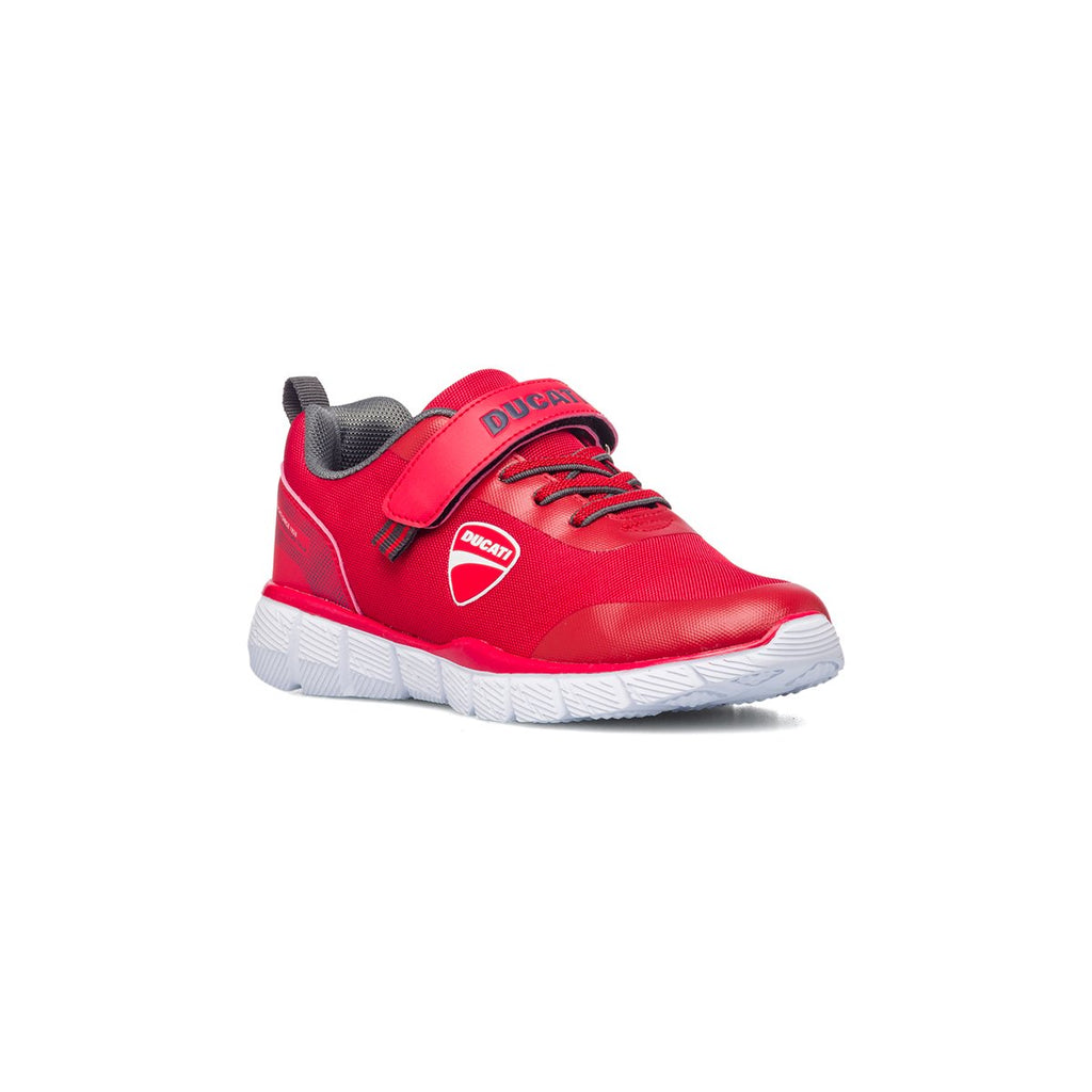 Sneakers rosse con logo laterale Ducati Bertoldo