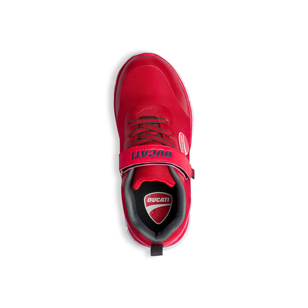 Sneakers rosse con logo laterale Ducati Bertoldo