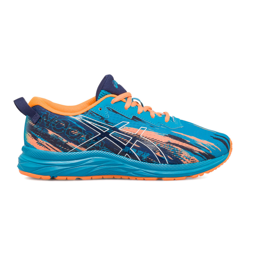 Scarpe da running da ragazzo blu in tessuto mesh Asics Gel-Noosa Tri 13 Gs