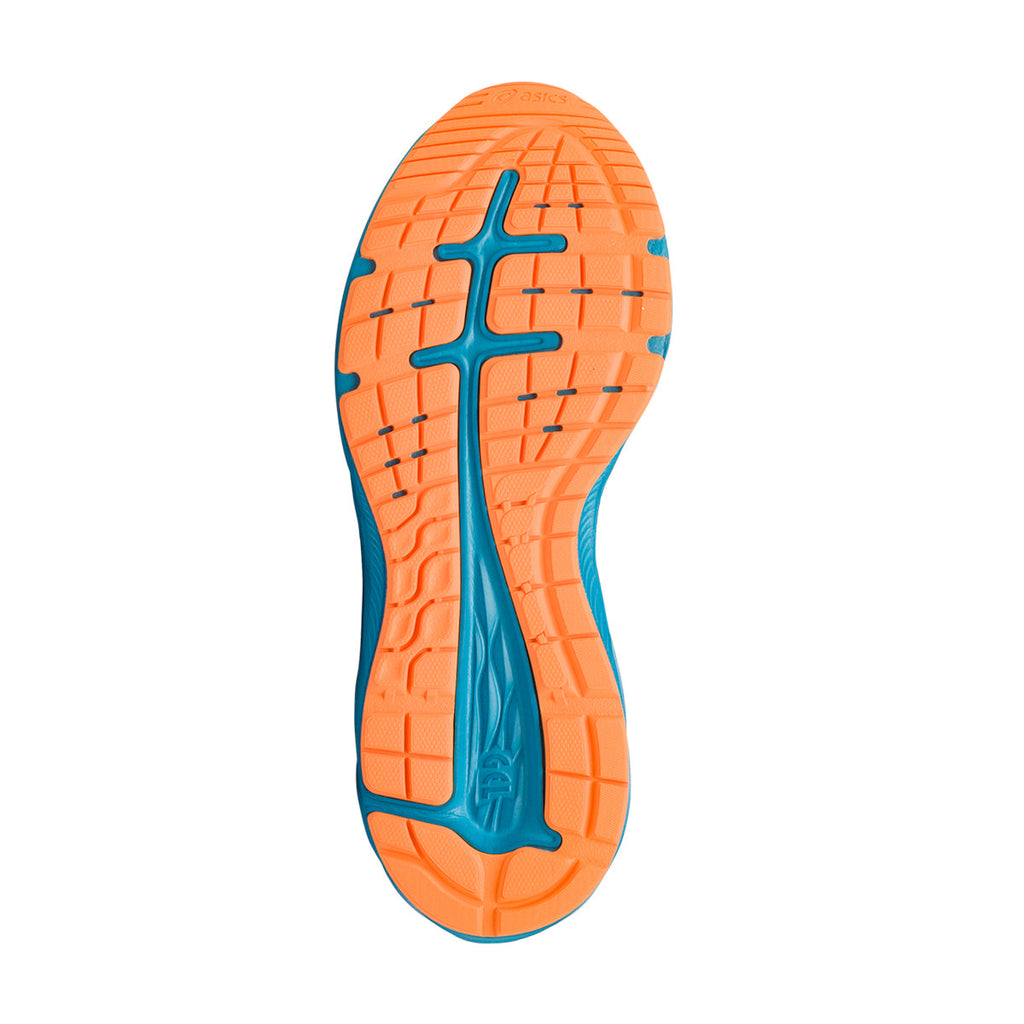 Scarpe da running da ragazzo blu in tessuto mesh Asics Gel-Noosa Tri 13 Gs