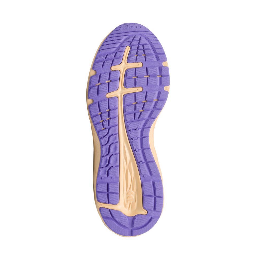 Scarpe da running da ragazza viola e rosa in tessuto mesh Asics Gel-Noosa Tri 13 Gs