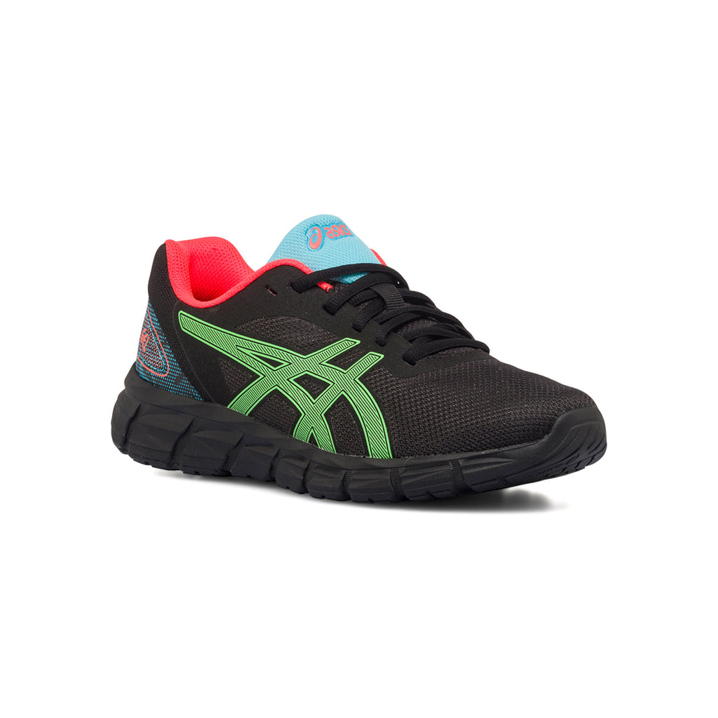 Scarpe da running da ragazzo nere in tessuto mesh Asics Quantum Lyte II GS