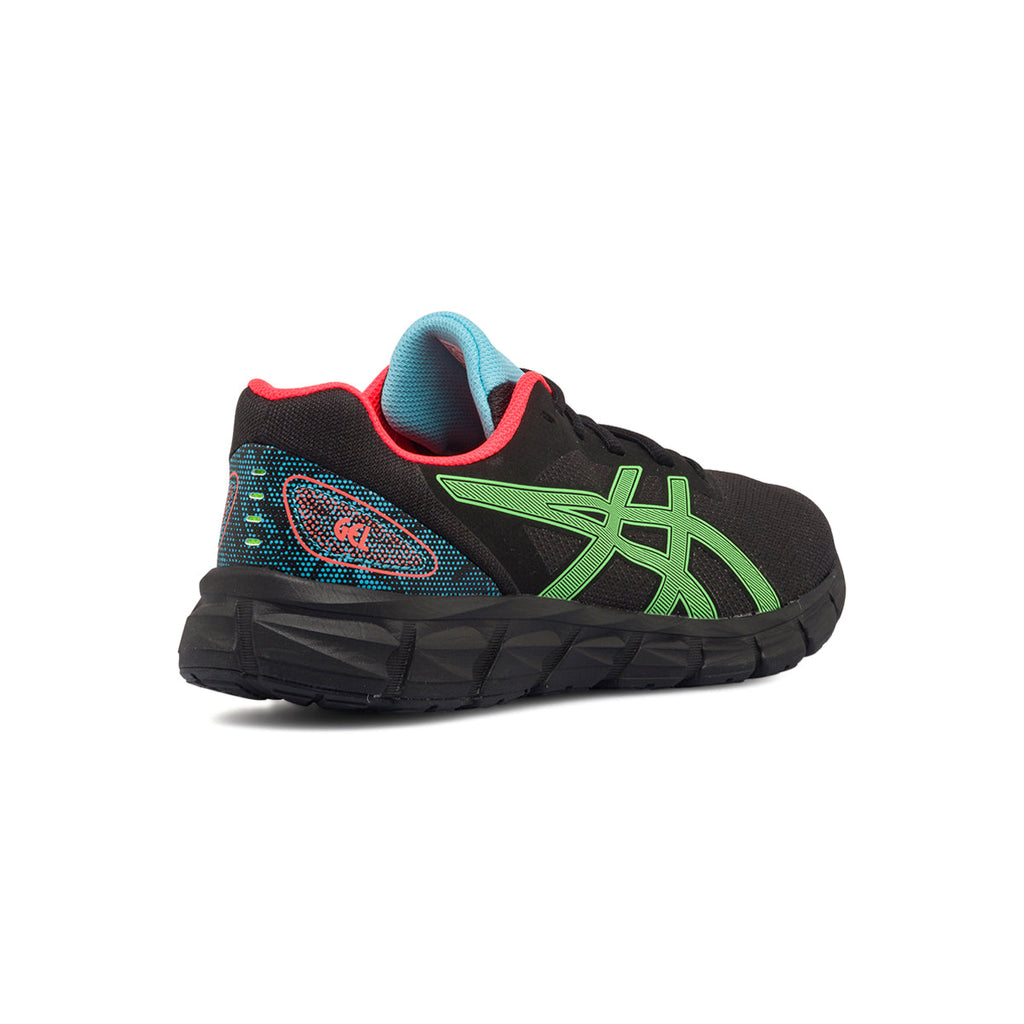 Scarpe da running da ragazzo nere in tessuto mesh Asics Quantum Lyte II GS