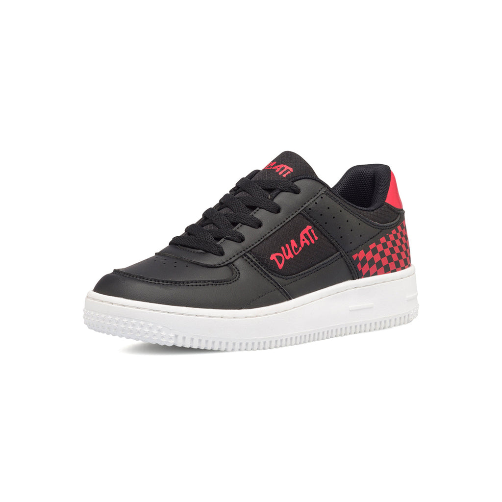 Sneakers nere e rosse da ragazzo Ducati Valencia 3 GS