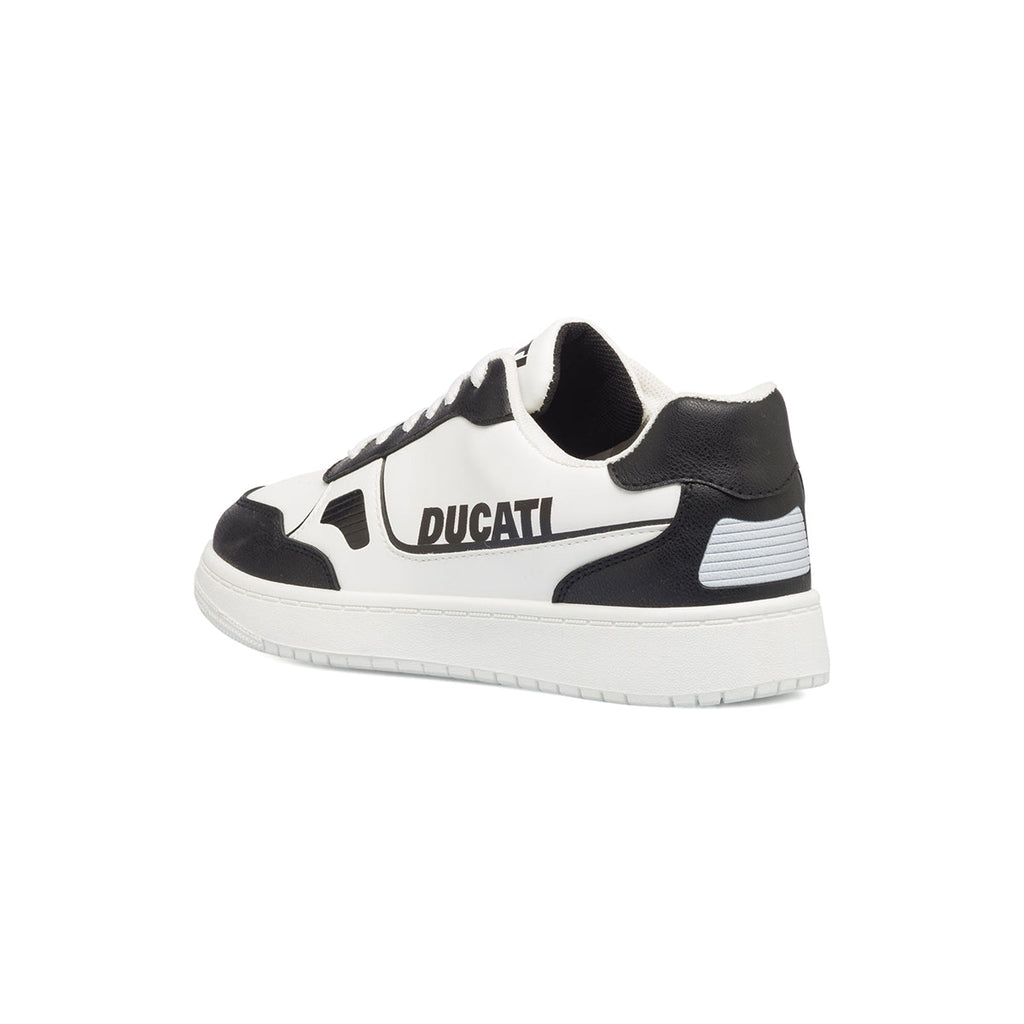 Sneakers bianche e nere da ragazzo Ducati Barsaba 3 GS