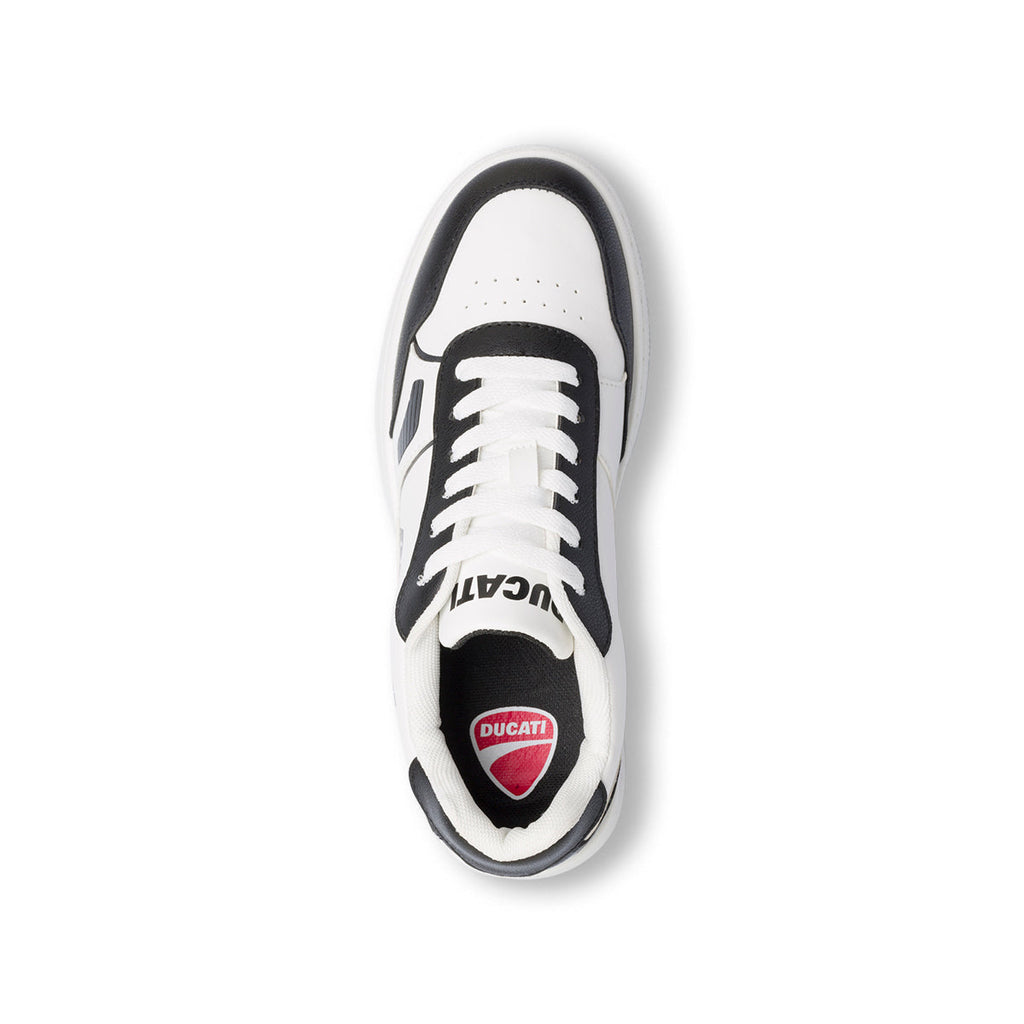 Sneakers bianche e nere da ragazzo Ducati Barsaba 3 GS