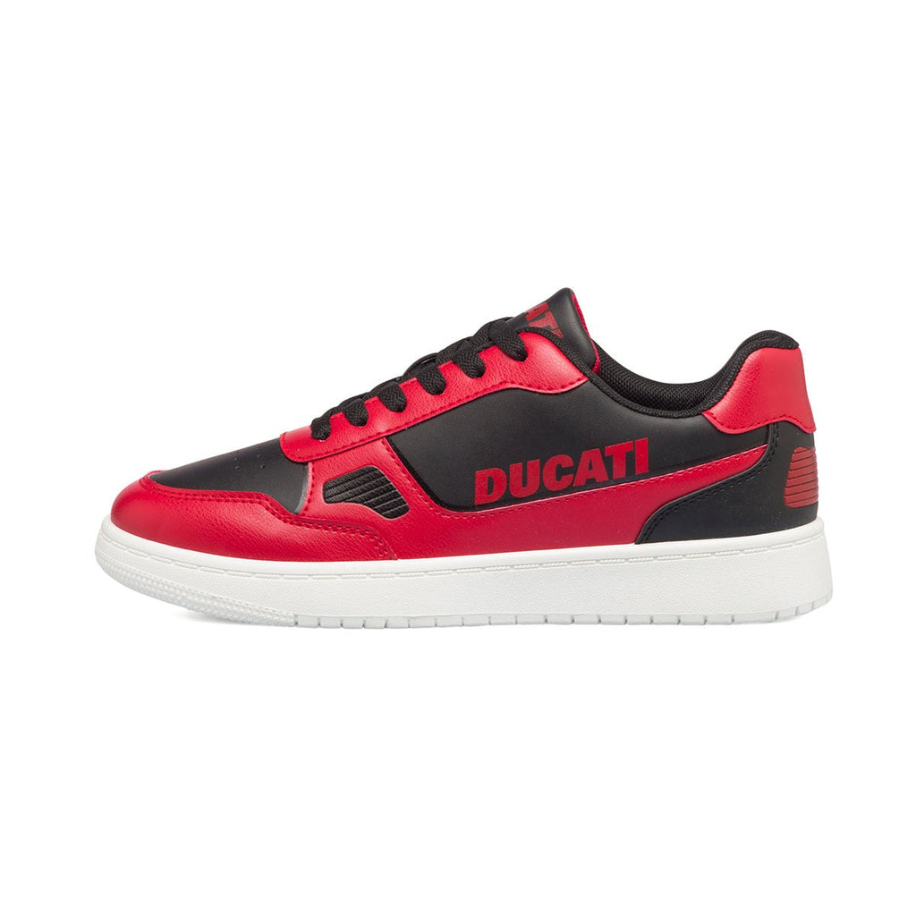 Sneakers rosse e nere da ragazzo Ducati Barsaba 3 GS