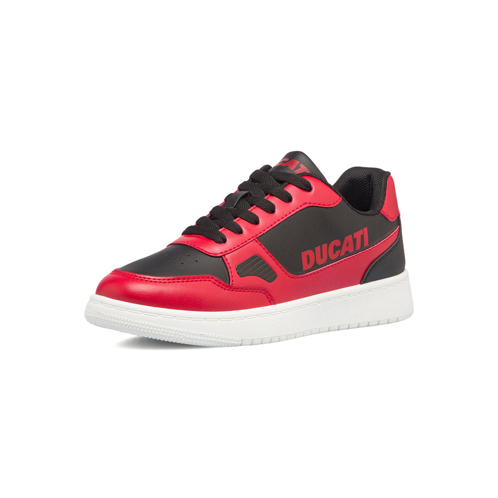 Sneakers rosse e nere da ragazzo Ducati Barsaba 3 GS